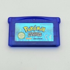 POKÉMON ZAFFIRO GAME BOY - ORIGINALE ITA - BATTERIA NUOVA - ADESIVO OTTIMO