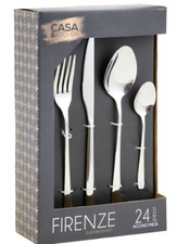 Set posate acciaio - set,
