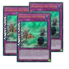 3x AMAZONESS HOT SPRING • (Fonte Termale Amazoness) • Ultra R • BLCR EN039 • 1Ed