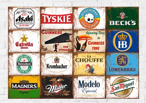 Insegne birra metallo - insegne,