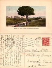 Postcard of Rome Via Appia