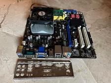 ASUS M2N68-CM motherboard with CPU AMD Athlon 64 X2 2,7GHz, 1024Mb RAM