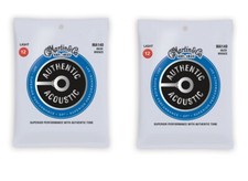 OFFERTA 2 SET MUTA CORDE MARTIN MA140 Bronze Light 012/054 CHITARRA ACUSTICA 