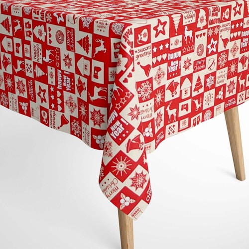 Tovaglia cotone natale - cotone,