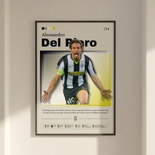 Poster Alex Del Piero, regalo