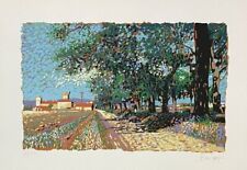 Set di 4 serigrafie Pino Cappugi Beautiful Toscana numerate e firmate