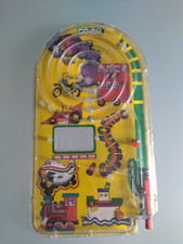 "CO-MA" Flipper da tavolo, vintage, anni 80, plastica, dimensioni 22 x 40 cm.