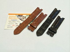 Spezzoni in alligatore per Raymond Weil ref 7711-7713 in nero o marrone