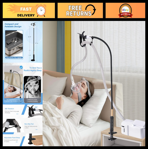 Adjustable apap hose holder - adjustable,