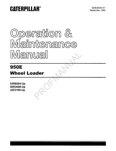Manuale manutenzione operatori