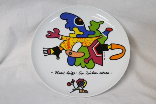 Piatto artista 100 anni