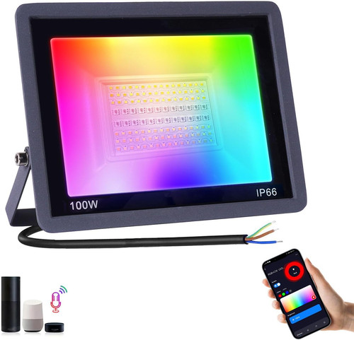 Faretto led rgb esterno - led,