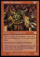 MTG GOBLIN PYROMANCER EXC -