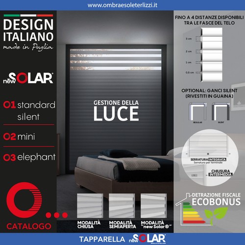 Tapparelle new solar alluminio - tapparelle,