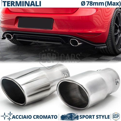 Terminali scarico ovali - terminali,