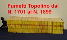 Fumetti Topolino dal n. 1701 al n. 1899 • singoli • Disney Vintage anni 1980/90'