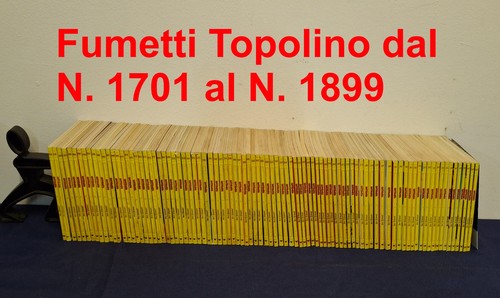 Fumetti topolino dal 1701 - topolino,