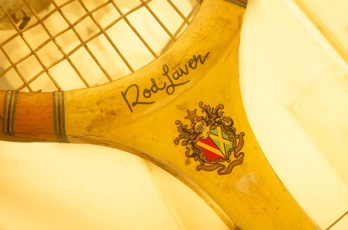 Tennis racquet vintage rod - tennis,