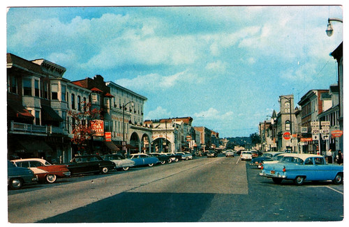 Main street auto epoca - street,, d'epoca