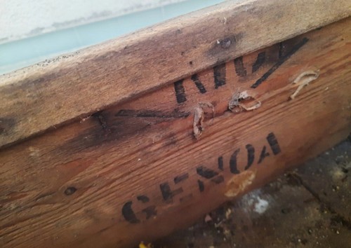 Antico baule legno da - baule,