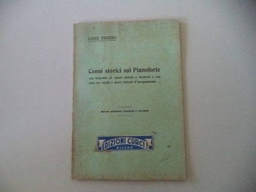 Antico libretto cenni - antico, storici