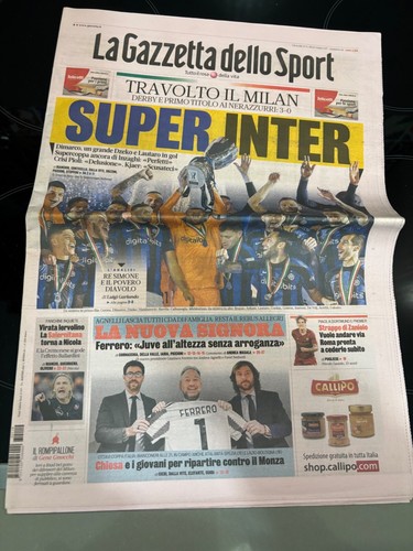 Giornale calcio gazzetta dello - giornale,
