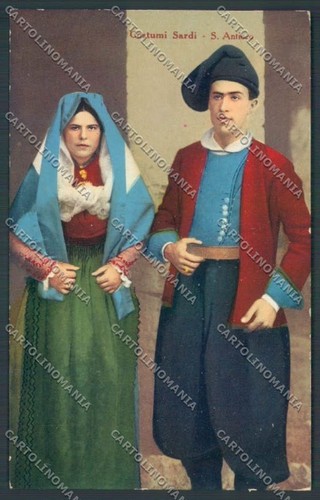Cagliari costumi sardi - costumi,