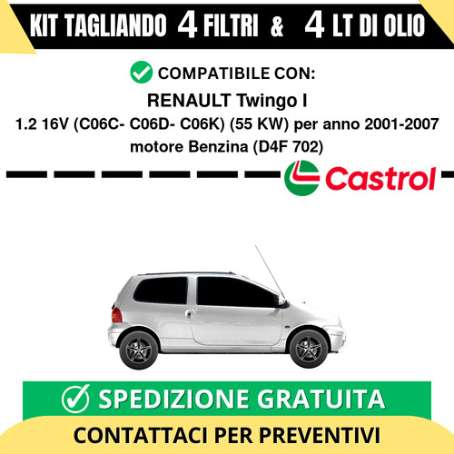 Tagliando per renault twingo - tagliando,