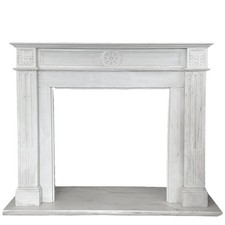 Cornice Decorata Impero Camino