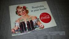 TOVAGLIETTA COCA COLA IN PLASTICA NUOVA E SIGILLATA-HOSPITALITY IN YOUR HANDS!!!