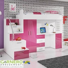 Cameretta bambini a castello