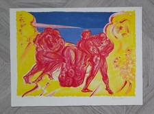 Aligi sassu litografia - -,