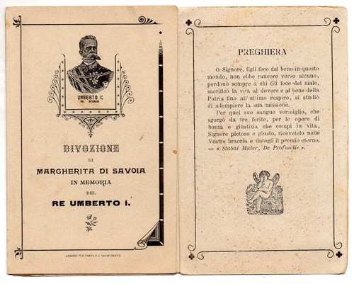 Luttino umberto - re, i°