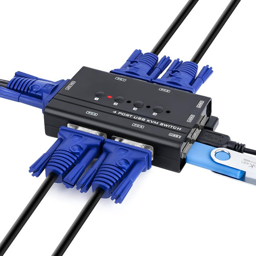 Kvm switch usb vga - switch,,