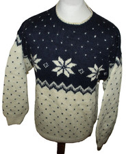 Maglione norvegese da uomo Cortefiel lana islandese circa taglia M