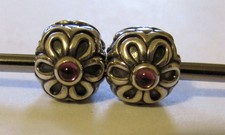 Charm Pandora Zinnia Rodolite