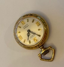 Orologio da tasca donna vintage Lanco antico Francia Incabloc 17 gioielli