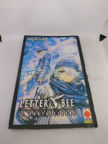 Manga letter bee - letter, planet