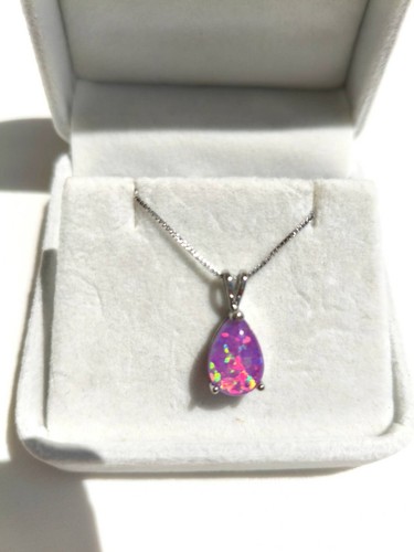 Collana con ciondolo opale - collana,