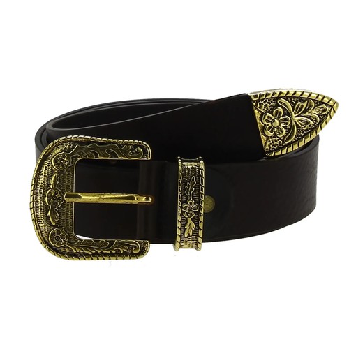 Uomo cintura western - , pelle