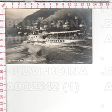 A2542 COMO LAGO BATTELLO A VAPORE “MILANO” FOTO CARTOLINA 1920 EDIT CIVICCHIONI