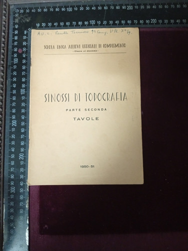 Sinossi topografia tavole - topografia,