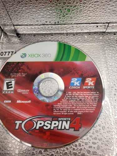 Top spin xbox 360 - 360, solo