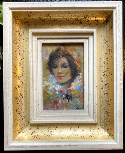 Ritratto ragazza cornice - ritratto,