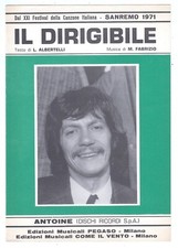 Spartito antoine dirigibile - antoine,