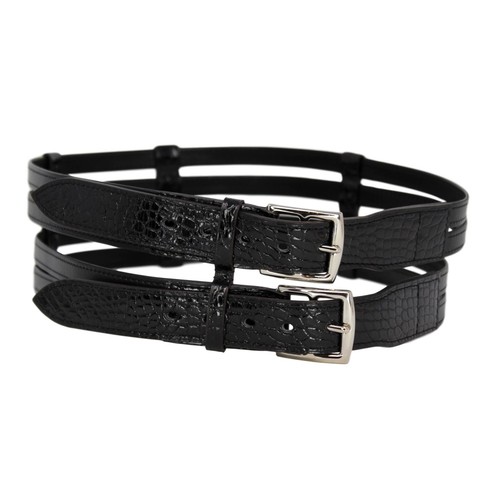 Hermes black leather - leather, &