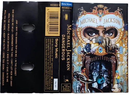 Michael jackson dangerous - jackson, 1997