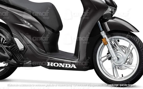 Adesivi honda sottopedana moto - sottopedana,