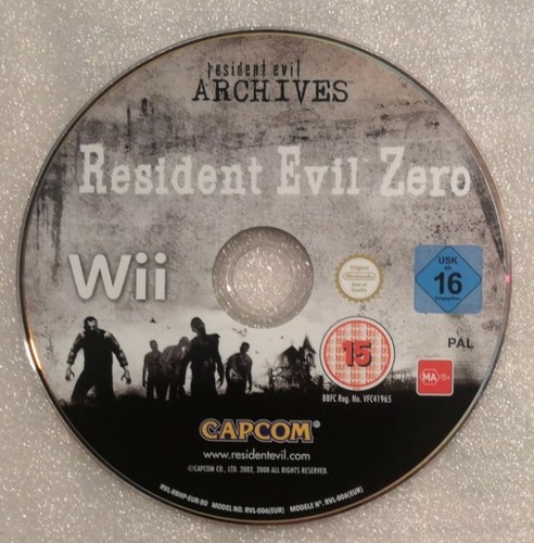 Resident evil zero wii - resident,