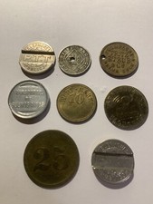 Lotto gettoni telefonici e non - 8 pezzi